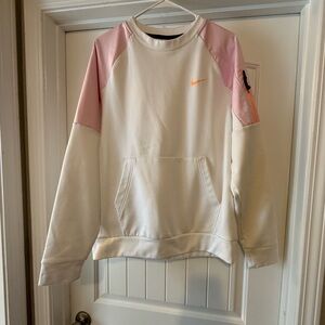 Nike Cream and Pink Pullover